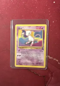 Mew 08/53 Wotc Promo Regular Pokemon Card - Image 1