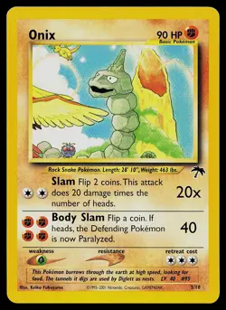 Pokemon Card - Onix Southern Islands 3/18 Promo - Image 1