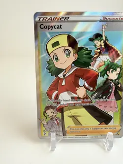 Copycat Full Art 200/203 SWSH Evolving Skies Pokemon TCG Ultra Rare Holo Card NM - Image 3