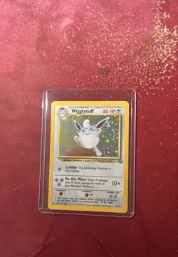 Wigglytuff 16/64 Jungle Holo Pokemon Card - Image 1