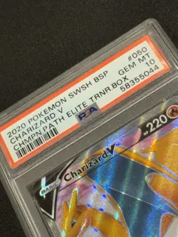 Charizard V Swsh050 Sws - PSA 10 - Sword & Shield Promo Cards Holo - Image 2
