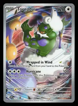 Tornadus 210 Holo Illustration Rare Scarlet & Violet Promo Pokemon Card - Image 1