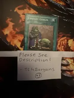 1x Upstart Goblin Random Set/edition/rarity Yugioh Card See Description! - Image 1