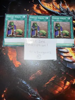 3x Upstart Goblin Playset Mixed Sets/Editions/Rarity/Condition Yugioh Cards! - Image 1