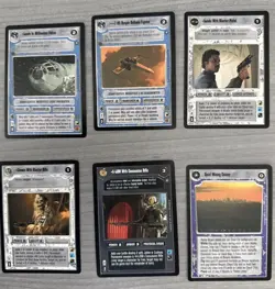 Star Wars CCG Enhanced Cloud City Promo Set 12 Card Black Border Decipher BB - Image 1