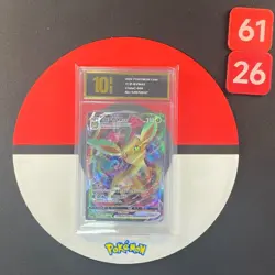 Leafeon VMAX RRR CS4aC-009/132 Pokemon Card Chinese Grade10 - Image 1