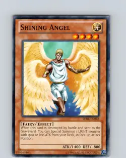 Yu-Gi-Oh TCG Shining Angel SDBE-EN018 Unlimited Regular Common Card NM - Image 1