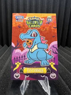 Totodile #79 - Circle Holo - Collectoons Halloween 2025 - Pokemon Card - Image 1
