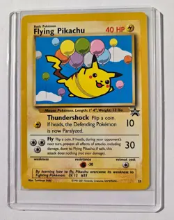 Pokemon Card - TCG Flying Pikachu Promo Regular Card #25 - Image 1