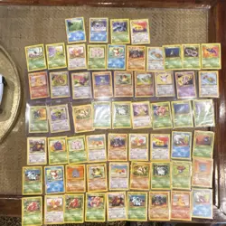 Pokemon TCG Jungle Unlimited Lot 59 Cards WOTC - Image 2