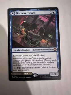 NM/M - Norman Osborn/Green Goblin M 0039 - MTG Marvel's Spider-Man - Image 2