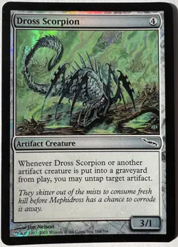Dross Scorpion (Foil) MTG Mirrodin - Image 1
