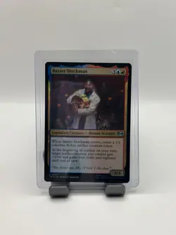 MTG, Baxter Stockman FOIL $3 ORDER MIN 139 NM Teenage Mutant Ninja Turtles - Image 1