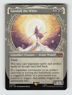 Gandalf the White (Showcase)*Non-Foil* LTR 305 NM - Image 1