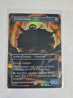 Technodrome (Borderless) Teenage Mutant Ninja Turtles Foil - Image 1