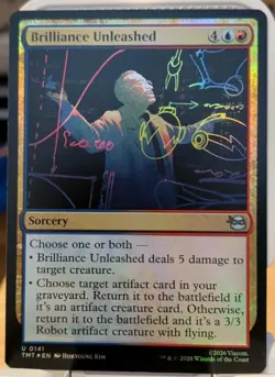 Brilliance Unleashed (Foil) 0141 - TMT Teenage Mutant Ninja Turtles TMNT - MTG - Image 1