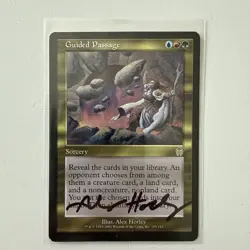 1x Signed Guided Passage - Apocalypse - Magic the Gathering MTG FREE SHIPPING - Image 1