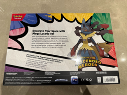 Pokemon TCG Ascended Heroes Premium Poster Collection Mega Lucario [NEW SEALED] - Image 2