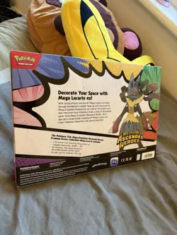 Pokemon TCG Ascended Heroes Mega Lucario Premium Poster Collection New & Sealed - Image 2