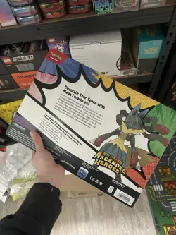 Pokemon TCG Ascended Heroes Mega Lucario Premium Poster Collection New & Sealed - Image 2