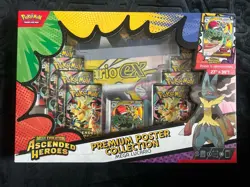 Pokemon TCG Ascended Heroes Mega Lucario Premium Poster Collection New & Sealed - Image 1