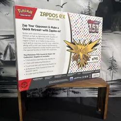 Pokemon TCG Scarlet & Violet 151 Zapdos EX Collection Box Sealed NEW - Image 2