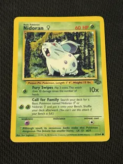 Nidoran 57/64 Pokemon Jungle 1 - Image 1