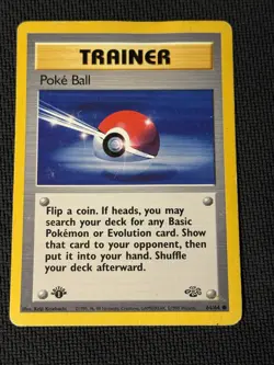 Poke Ball 64/64 - 1st Edition - Pokemon Jungle - DMG - Image 1