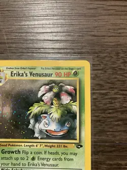 2000 Pokemon Gym Heroes Erika’s Venusaur 4/132 Holo Rare NM-LP Rare Vintage - Image 4