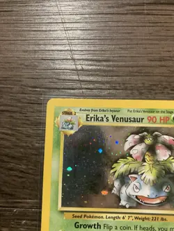 2000 Pokemon Gym Heroes Erika’s Venusaur 4/132 Holo Rare NM-LP Rare Vintage - Image 5