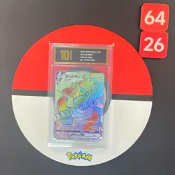 Pokemon TCG S-Chinese Dracozolt VMAX CS3.5C-084 HR Grade10 - Image 1