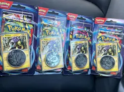 Pokemon TCG Mega Evolution & Phantasmal Flames 2-Pack Blister Lot of 4 - Sealed - Image 1