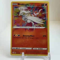 Reshiram 017/072 (NM) - Shining Fates - Amazing Rare - Pokemon TCG - Image 1