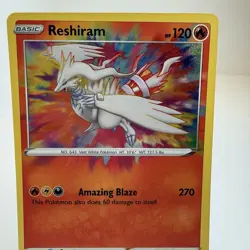 Reshiram 017/072 (NM) - Shining Fates - Amazing Rare - Pokemon TCG - Image 2