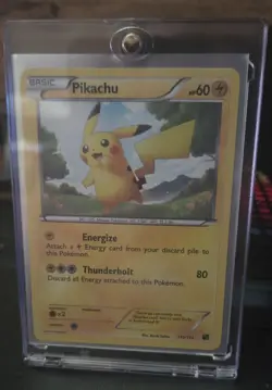 2011 Pokemon Black & White Pikachu Secret Rare #115/114 - HOLO - NM - Image 1