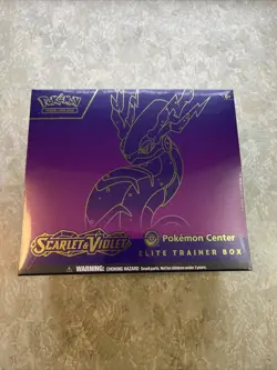 SV Scarlet & Violet (Miraidon) POKEMON CENTER ETB Elite Trainer Box SEALED - Image 1