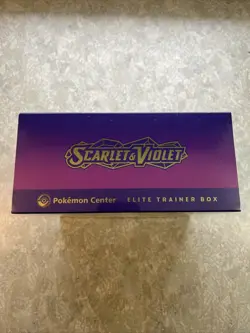 SV Scarlet & Violet (Miraidon) POKEMON CENTER ETB Elite Trainer Box SEALED - Image 2