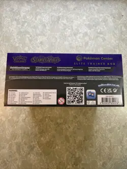 SV Scarlet & Violet (Miraidon) POKEMON CENTER ETB Elite Trainer Box SEALED - Image 4