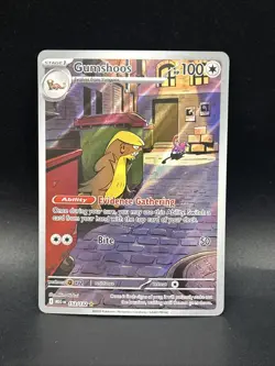 Gumshoos 153/132 Illustration Rare Pokemon Mega Evolution - Image 1