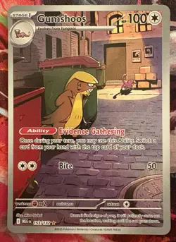 Pokemon Gumshoos Mega evolutions 153/132 NM - Image 1