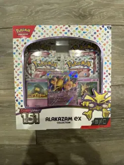 Pokemon TCG: Scarlet & Violet-151 Alakazam ex Collection Booster Box 820650855269 - Image 1
