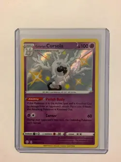 2021 Pokemon Shining Fates Shiny Vault SV050/SV122 Galarian Cursola M/NM - Image 1