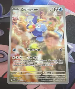 2024 Pokemon Twilight Masquerade Cramorant Illustration Rare Near Mint No.176 - Image 1