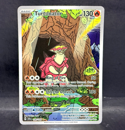 2024 POKEMON STELLAR CROWN TURTONATOR 146/142 ILLUSTRATION RARE - Image 1