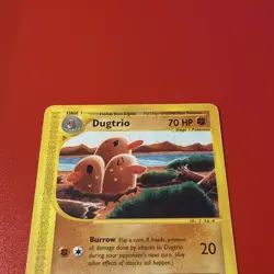 Pokemon Dugtrio 70HP Common Skyridge 52/144 Regular 2003 The Pokemon Company - Image 4