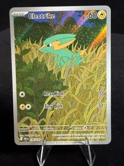 2025 Pokemon - ELECTRIKE - IR Illustration Rare - DESTINED RIVALS - 196/182 - Image 1