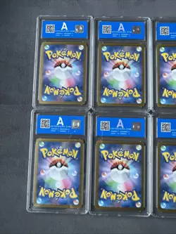 Pokemon Graded Bundle Lot Of Ten Slabs EX Bundle AEY Double Rare - Image 5