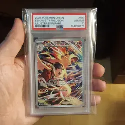 Pokemon TCG Ethan's Typhlosion Sv10 Illustration Rare Holo 190/182 PSA 10 - Image 1