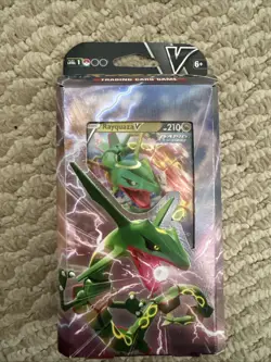 Pokemon TCG V Battle Deck: RAYQUAZA V Themed Deck Factory Sealed Box 820650809095 - Image 1