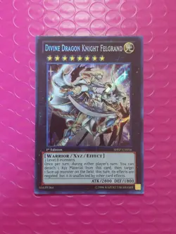 Yu-Gi-Oh! Divine Dragon Knight Felgrand SHSP-EN056 (ScR) 1st Edition NM - Image 1